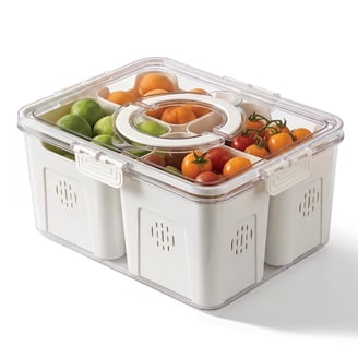 COOK WITH COLOR Snackle Box, 8-Compartment Charcuterie Tray