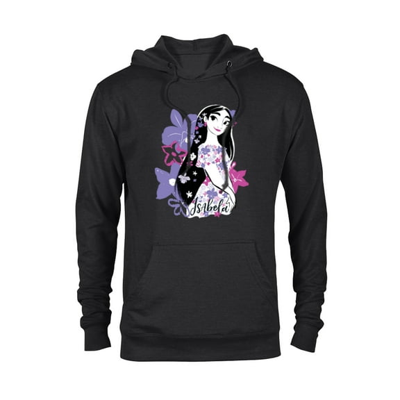 Disney Encanto Isabela Madrigal Pretty Pose - Pullover Hoodie for Adults - Customized-Black