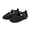 Black, variant on Gpaecead Girls Mesh Hollow Out Sandals Breathable Soft Sole Ballet Flats Lightweight Casual Shoes For Spring Summer Beach Daily Pink