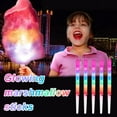 thumbnail image 4 of Glowing Marshmallows Sticks Colorful LED Glow Sticks Candy H0B7 Cotton C5J1, 4 of 7