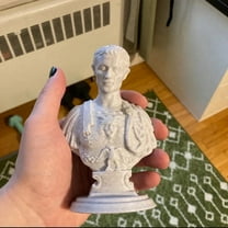 Pencil Holder - Office Decor,Caesar Bust Statue Pen Holder for Desk Organizers and Accessories