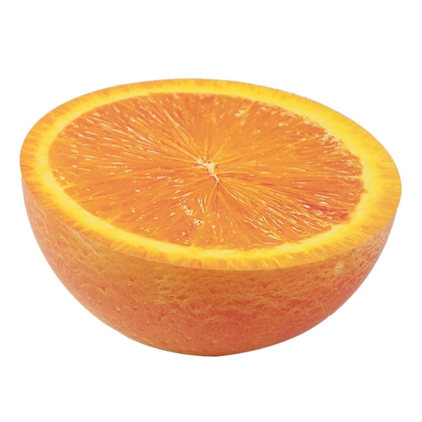 Juguete de simulación de fruta con cremallera: material elástico, se infla lentamente, antiestrés, para niños/adultos, rehabilitación de dedos/juguete antiestrés