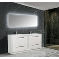 thumbnail image 5 of Alma Allier 72 inch Dark Grey Oak Vanity With White Sink, 5 of 7
