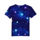 thumbnail image 5 of Camiseta de manga corta crop top chicos casual estrella impresión, cuello redondo camiseta de manga corta para niños 3-14 años de uso diario, 5 of 5