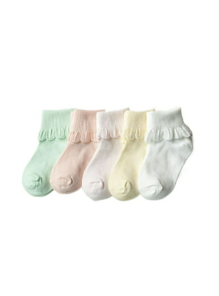 Get Infant Lace & Cotton Socks Set for New Born Baby Online!