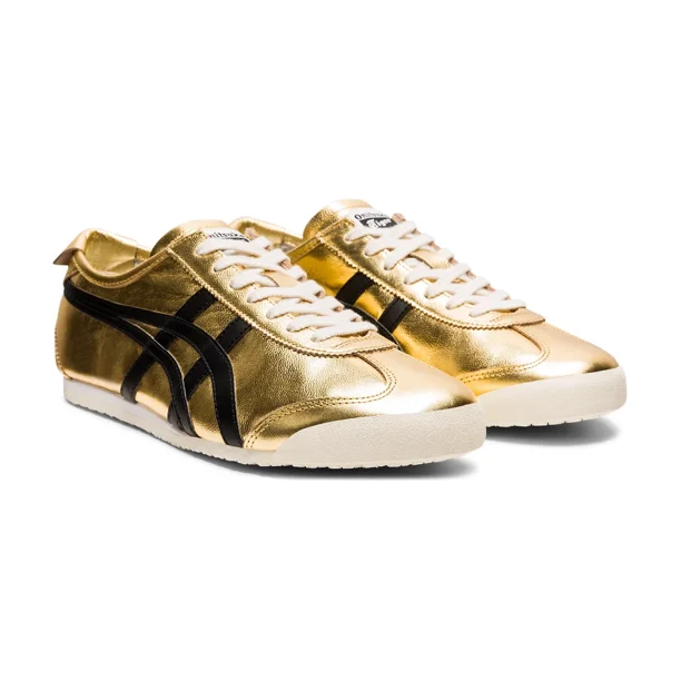 New Onitsuka Tiger MEXICO 66 PURE GOLD/BLACK Sneakers 1183b566-200