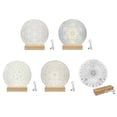 thumbnail image 4 of Metatrons Star Acrylic Plate Wiccan Inspired Night Light with Base USB Powered Table Lamp Divination Home Decoration, 4 of 9