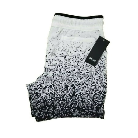 Men’s Oakley Beach Short Pixel Mind Blackout 16 Inches - Size S