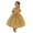 Gold, variant on Odeerbi Girls Birthday Party Dresseses Toddler Net Yarn Embroidery Rhinestone Bowknot Sequins Gown Long Dresses Headband Suit Pink