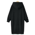 thumbnail image 4 of Dyegold Oversized Hoodie For Women Fleece Hooed Sweatshirts Casual Loose Long Sleeve Pullover Tops Comfy Fall Fashion Outfit, 4 of 7