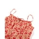 thumbnail image 4 of VISgogo - Vestido informal para mujer, estampado floral, sin mangas, cuello de tirantes, lazo en la parte inferior, vestido de playa con abertura alta VISgogo  moda, 4 of 9