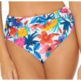 thumbnail image 2 of Bleu Rod Beattie Women's Floral High Waisted Bikini Bottoms Multi Size 8, 2 of 3