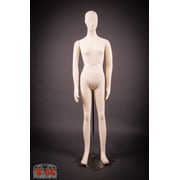 Female Mannequin, Flexible Posable Bendable Full-size Soft -Beige, by TK Products, Great for Costumes