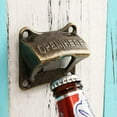 thumbnail image 3 of Abrebotellas de 1 pieza, abridor de botellas de pared, abridor de cerveza de pared con tornillos montados Adepaton 2034157-1, 3 of 9