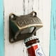 thumbnail image 3 of Juego de 2 piezas Abridor de botellas Montaje en pared Abrebotellas de pared Abridor de cerveza de pared con tornillos montados Ormromra 2034158-1, 3 of 9