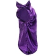 thumbnail image 1 of Long Satin Bonnet Sleep Cap Adjustable Satin Cap For Spa Refreshing Purple, 1 of 5