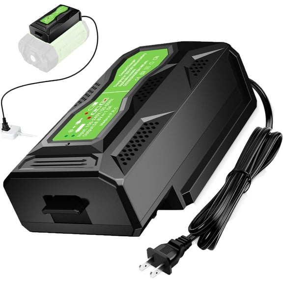 Rapid Charger Replace for EGO 56V Battery Charger CH2100 CH3200 CH5500 CH2800D, Compatible with EGO 56-Volt Lithium-ion Batttery BA2800 BA4200 BA1400