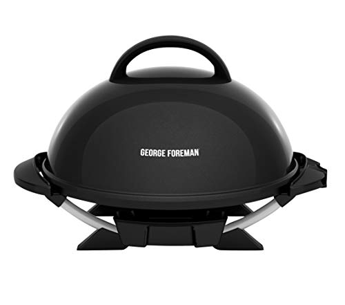 George Foreman 15-Serving Indoor/Outdoor Electric Grill, Black - image 2 of 3