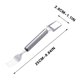 thumbnail image 3 of 2-in-1 Stainless Steel Fruit Cutter Head Watermelon Cutter Slicers Tool Portable Watermelon Windmill Cutter Fork Slicers Quickly Fruit Forks For Home, 3 of 9