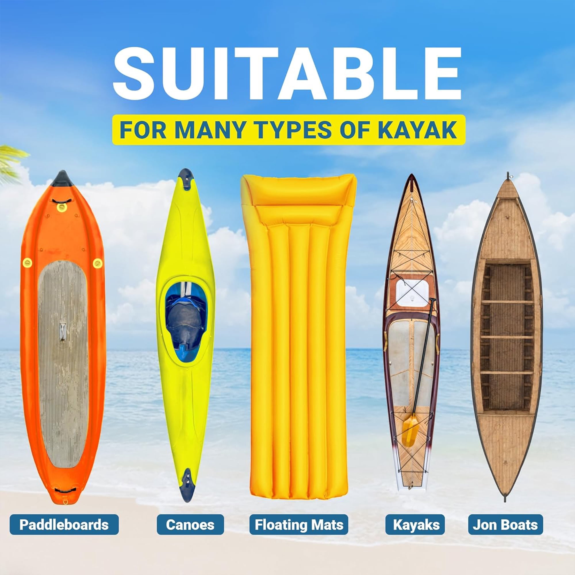 Kayak cart/trolley