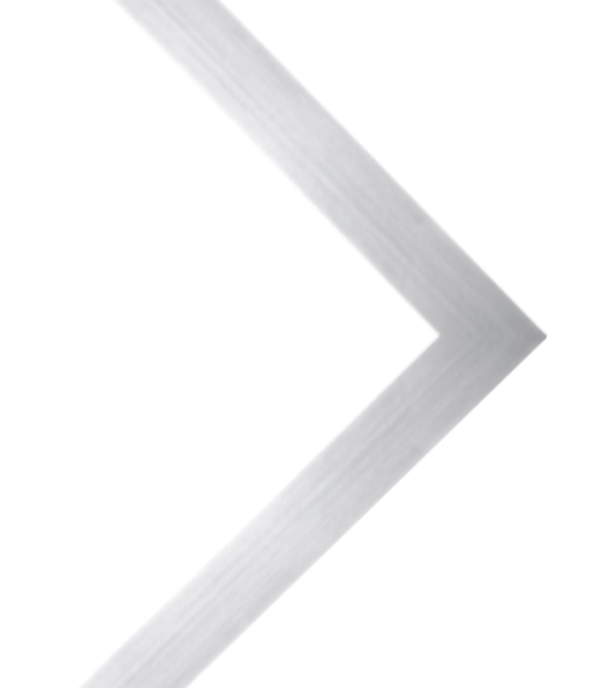18x24 Silver Metallic Wood Frame - 'Brushed Steel' Thin - Great for Posters, Photos, Art Prints,