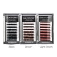 thumbnail image 4 of EMILYSTORES Lash Eyebrow Extensions Color Brown Thickness 0.10 mm Length 5/6/7/8MM Mixed Sizes One Tray, 4 of 4