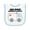 White and Light Blue, variant on Inktastic My Dad Saves Lives Ambulance Baby Terry Cloth Bib