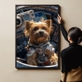 thumbnail image 6 of Yorkshire Terrier Dog Wall Decor - Space Wall Decor - Space Wall Art - Funny Dog Wall Art Poster - Cute Dog Home Decor - Dog Themed Gifts, 6 of 6