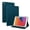 Darkblue, variant on iPad 10.2 Case 2021/2020/2019, TECHCIRCLE Slim Folio Stand Butterfly Premium PU Leather Smart Case with Auto Wake/Sleep & Pencil Holder Magnetic Cover for Apple iPad 9th/8th/7th Generation, Brown