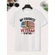 thumbnail image 1 of MY FAVORITE VETERAN Boys T-Shirt - Patriotic Military Apparel with American Flag & Combat Boots Graphic, Lightweight Breathable Cotton Short Sleeve Tee for Youngsters, Summer Casual Top, 1 of 6