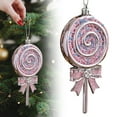 thumbnail image 2 of Gnwei Christmas Candy Ornaments Christmas Tree Decorations Candy Lollipop Ice Cream Cake Ornaments for Xmas Tree Topper DIY Indoor Home Office Holiday Vase Gifts Party Decor, 2 of 9