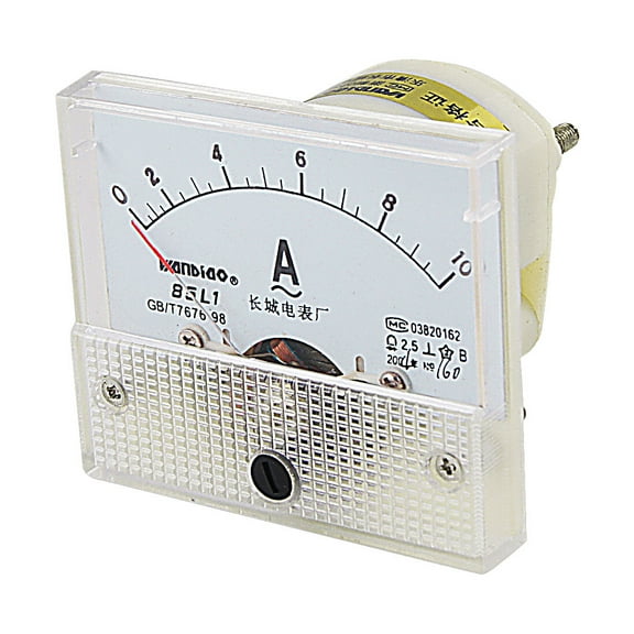 Unique Bargains Unique Bargains 0-10A Current Amperemeter Analog Panel Meter Ammeter