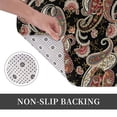 thumbnail image 3 of Kdxio Paisley6,16" x 24", Non-Slip Front Door Mats,Outdoor Welcome Mat Washable, 3 of 9