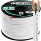 thumbnail image 1 of Cable de instalación de altavoz, calibre 16 (1,3 mm²), 30,5 m, CCA blanco, 1 of 9