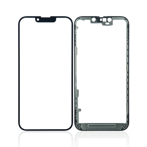 Replacement 2 in 1 With Frame Included (Front Glass   OCA Pre-Installed) Compatible For iPhone 13 (OCA Master)
