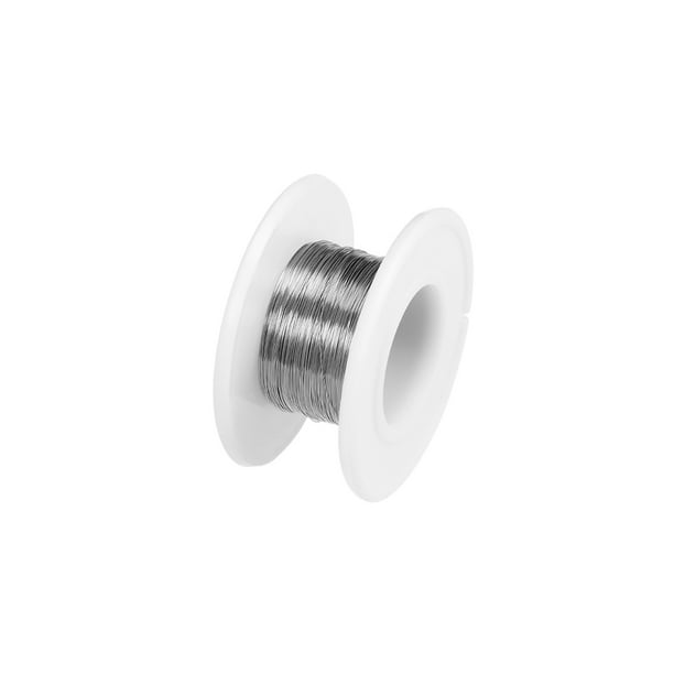 Alambres de resistencia de calefacción de nichrom 18 AWG de Unique Bargains, 82 pies