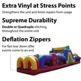thumbnail image 6 of TentandTable Commercial Inflatable Obstacle Course, Retro, 6 of 8