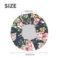thumbnail image 6 of Kdxio Vintage Floral Print Shower Cap for Women,Elastic and Reusable,Double Waterproof Layers Bathing Hat, 6 of 9