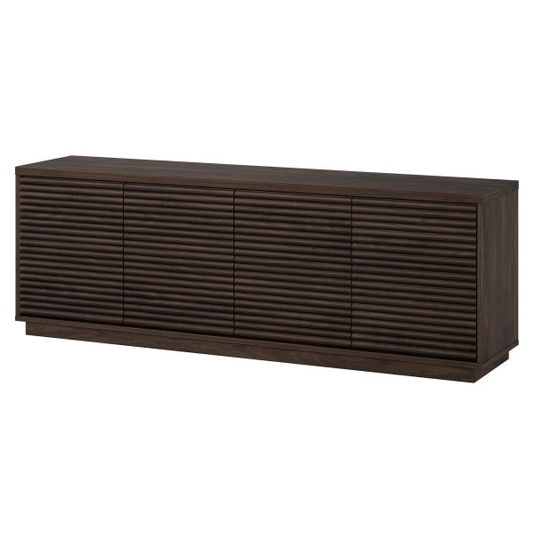 Tullis Rectangular TV Stand for TV's up to 78" in Alder Brown