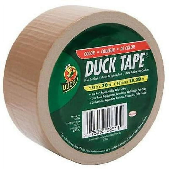 Duck Brand 1.88 in x 20 yd, Beige Duct Tape