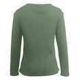 thumbnail image 6 of EDFBUYKRS Long Sleeve Tunic Tops To Wear with Leggings Crewneck Winter Loose Fit Print Shirts Workout Fall Fashion Blouses Tops Casual Going Out Tops for Women S, 6 of 6