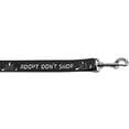 thumbnail image 3 of Pet Dog  Cat Nylon Collar or Leash, "Adopt Don't Shop", 3 of 4