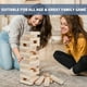 thumbnail image 5 of Giant Tumble Tower Game Megwoz de 57 piezas con dados y marcador, 5 of 8
