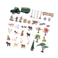 thumbnail image 1 of Figuras de Animales de Granja, Figuras Modelo, Juguetes Educativos, Colección de Texturas Detalladas, Juguetes de para 49 piezas, 1 of 9