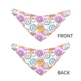 thumbnail image 6 of Goofa Donuts and Coffee Pattern Pet Scarf Bandana - Adjustable and Comfortable,Dog Scarf Bib Kerchief Breedfor Dogs and Cats-Medium, 6 of 8