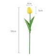 thumbnail image 6 of Mightlink Artificial Tulip Not Wither Realistic Vivid Fresh Keeping Plastic Flower Arrangement Simulation Tulip Home Decoration, 6 of 7