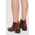 thumbnail image 3 of Women's Trendy Pointy Toe Block Heel Chelsea Boots, 3 of 3