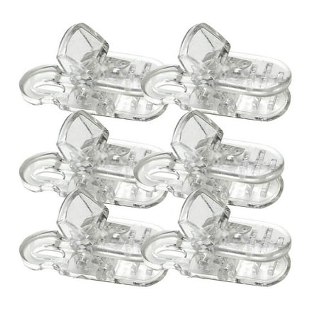 

Heiheiup Stabilizer Plastic Durable 6PCS Clip Clip Camisole Bottle Feeding Firm Home DIY under Bed Shoe Rack