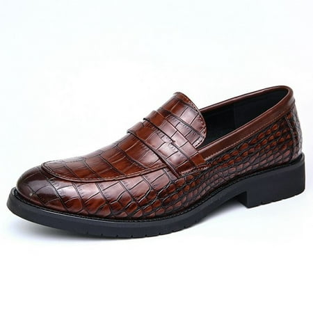 

Lopsie Mens Loafers Casual Leather Shoes Comfortable Sneakers Dress Walking Driving Shoes