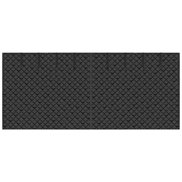 QueipA Garage Door Screen for Winter 18.3 x 7.15 ft Garage Door Insulation Kit